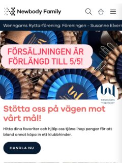 Länk till shop i bio! ⬆️ #newbody #wenngarnsryttarforening